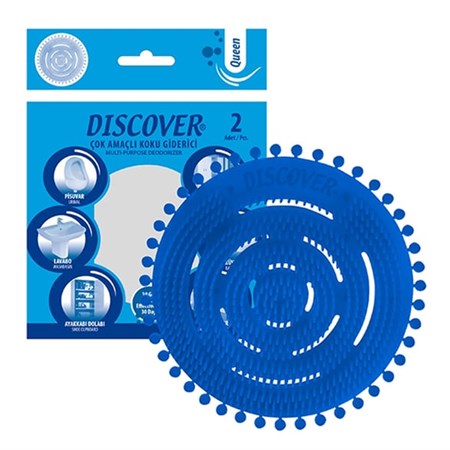 Discover Queen 2'li Pisuvar Koku Giderici | Ferah ve Kalıcı Tuvalet Hijyeni